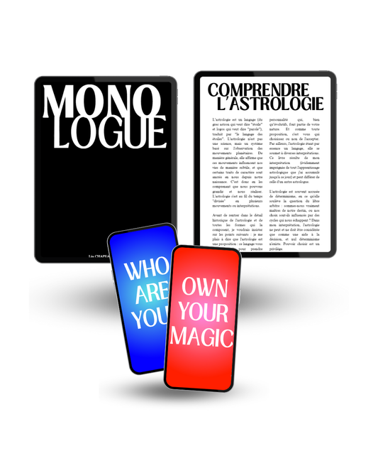 Monologue, l'ebook