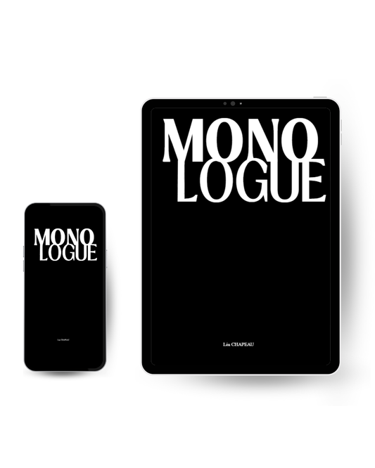 Monologue, l'ebook